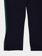Gucci Dark Blue Technical Jersey Sportswear Trousers with Web