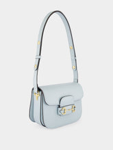 Gucci Light Blue Horsebit 1955 Small Shoulder Bag