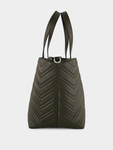 Gucci Forest Green GG Marmont Medium Tote Bag