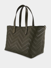 Gucci Forest Green GG Marmont Medium Tote Bag