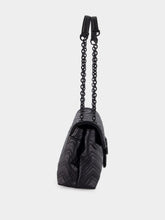 Gucci Black Small GG Marmont Leather Shoulder Bag