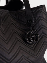 Gucci Black GG Marmont Large Tote Bag