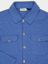 Piacenza 1733 Light Blue Cashmere Button-Up Shirt