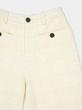 Gucci Beige Straight-Leg Cotton Trousers