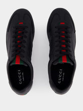 Gucci Black Calfskin Low-Top Sneakers