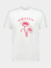 McQueen White and Red McQueen Poppy T-Shirt