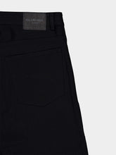 Balenciaga Black Curved Knee Cotton Denim Trousers
