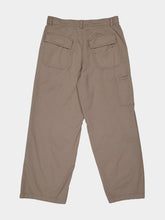 Balenciaga New Beige Cotton Workwear Pants