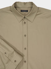 Balenciaga Lace-Up Shirt in Sand Beige