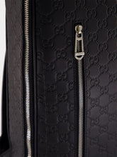 Gucci Black GG Emblem Medium Backpack