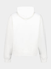 Balenciaga White Oversized The Window Medium Hooded Sweatshirt
