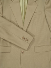 Saint Laurent Beige Single-Breasted Wool and Silk Jacket