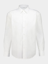 Saint Laurent White Oversized Cotton Poplin Shirt