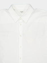 Saint Laurent White Oversized Cotton Poplin Shirt