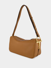 Gucci Brown Leather Half Horsebit Medium Shoulder Bag
