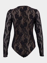 Zimmermann Black Lace Bodysuit