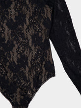 Zimmermann Black Lace Bodysuit