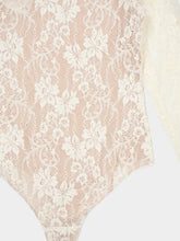 Zimmermann White Lace Bodysuit