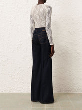 Zimmermann White Lace Bodysuit