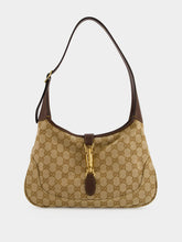 Gucci Sand and Brown Jackie 1961 Medium Shoulder Bag