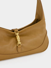 Gucci Sand Jackie Slim Medium Leather Shoulder Bag
