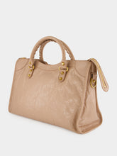 Balenciaga Blush Le City Medium Leather Bag