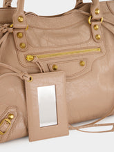 Balenciaga Blush Le City Medium Leather Bag