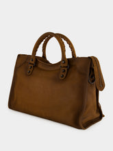 Balenciaga Caramel Le City Medium Vintage Leather Bag