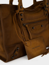 Balenciaga Caramel Le City Medium Vintage Leather Bag
