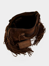 Balenciaga Light Espresso Le City Medium Fringe Bag