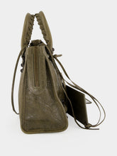 Balenciaga Army Green Le City Small Lambskin Bag