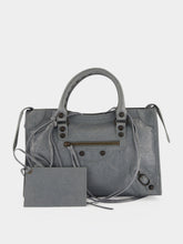 Balenciaga Blue Grey Le City Small Bag
