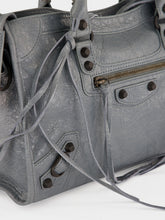 Balenciaga Blue Grey Le City Small Bag