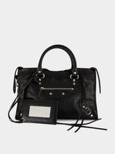 Balenciaga Black Le City Small Arena Leather Bag