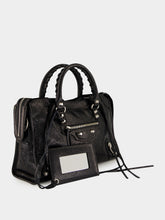 Balenciaga Black Le City Small Arena Leather Bag