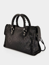 Balenciaga Black Le City Small Arena Leather Bag