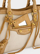 Balenciaga Beige and Camel Le City Small Bag