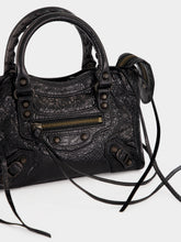 Balenciaga Black Le City Nano Arena Lambskin Shoulder Bag