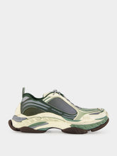 Balenciaga Green Beige and Grey Triple S.2 Gradient Sneaker