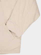 Balenciaga Beige Hooded Zip-Up Cotton Jacket