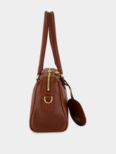 Gucci Chestnut Borsetto Medium Leather Boston Bag