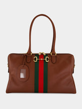 Gucci Brown Borsetto Large Boston Bag