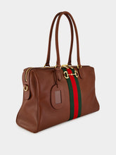 Gucci Brown Borsetto Large Boston Bag