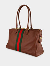 Gucci Brown Borsetto Large Boston Bag