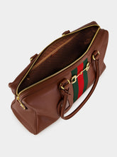 Gucci Brown Borsetto Large Boston Bag