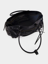 Balenciaga Black East-West Leather City Bag