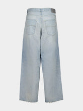 Balenciaga Light Blue Organic Cotton Japanese Twill Pants