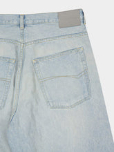 Balenciaga Light Blue Organic Cotton Japanese Twill Pants