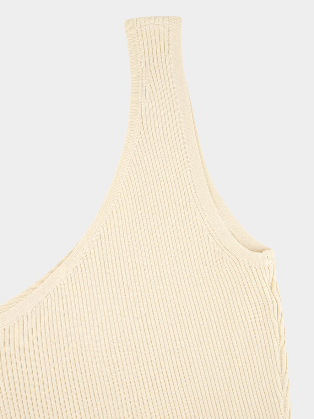 Cream Wylie One-Shoulder Top