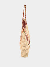 Dragon Diffusion Maori Sophie Large Woven Leather Tote in Natural
